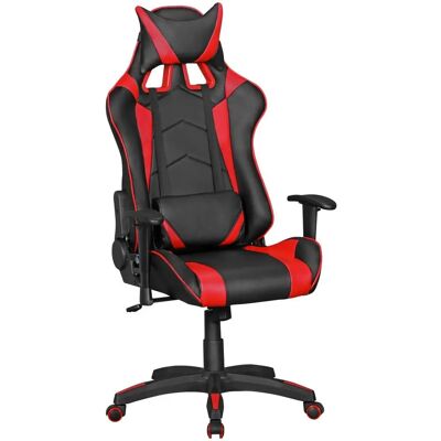 Fun Möbel - GAMING 1 - Schwarz-Rot - Office chair Fun Möbel - GAMING 1 - Schwarz-Rot - Office chair