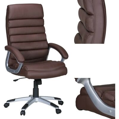 Fun Möbel - TOLEDO - Braun - Höhenverstellbar - Office chair Fun Möbel - TOLEDO - Braun - Höhenverstellbar - Office chair