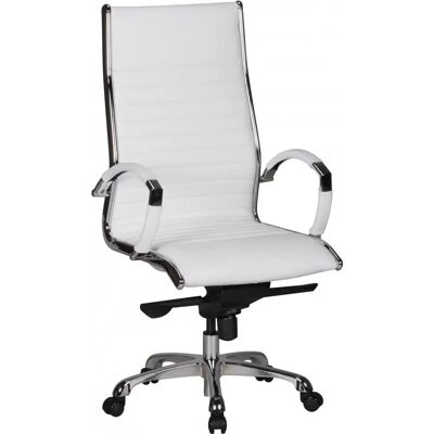 Fun Möbel - Wien - Echtleder Weiß - Office chair Fun Möbel - Wien - Echtleder Weiß - Office chair
