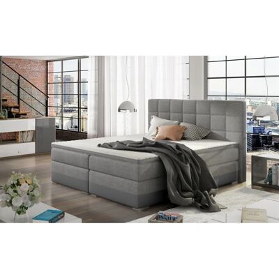 Fun Moebel - PRATO - Hellgrau - 160x200cm - Bed Fun Moebel - PRATO - Hellgrau - 160x200cm - Bed