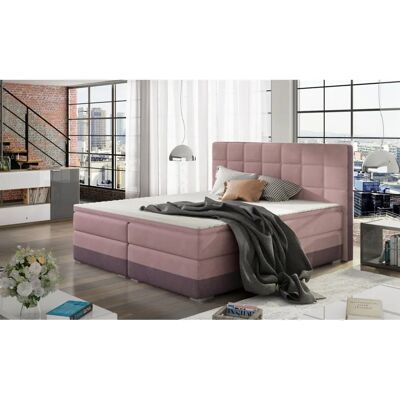Fun Moebel - PRATO - Violett/Rosa - 160x200cm - Boxspring bed Fun Moebel - PRATO - Violett/Rosa - 160x200cm - Boxspring bed