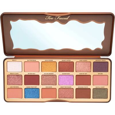 Too Faced Better Than Chocolate Kakao-Infuseret Øjenskyggepalet Too Faced Better Than Chocolate Kakao-Infuseret Øjenskyggepalet