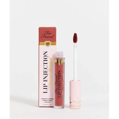 Too Faced Lip Injection Demi-Matte Liquid Lipstick - Large & In Charge 3ml - Rouge - Publicité Too Faced Lip Injection Demi-Matte Liquid Lipstick - Large & In Charge 3ml - Rouge - Publicité