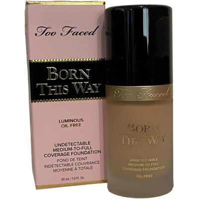 Too Faced Born This Way Ölfreie Foundation - Nude - Natürliches Finish Too Faced Born This Way Ölfreie Foundation - Nude - Natürliches Finish