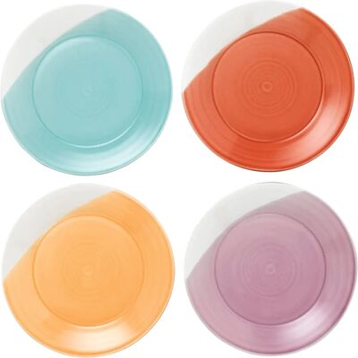 Royal Doulton 1815 Bright Colours Dinner Plates - Set of 4 Royal Doulton 1815 Bright Colours Dinner Plates - Set of 4
