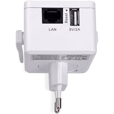 Répartiteur Wi-Fi eStore avec USB et Ethernet - Améliorez votre réseau domestique - Publicité Répartiteur Wi-Fi eStore avec USB et Ethernet - Améliorez votre réseau domestique - Publicité