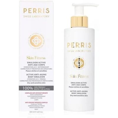 Perris Swiss Laboratory Actieve Anti-Aging Body Emulsion - Lichaamsemulsie Perris Swiss Laboratory Actieve Anti-Aging Body Emulsion - Lichaamsemulsie