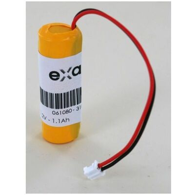 EXALIUM PREMIUM - 061080 - NiMH 1.2V 1.1Ah - Battery EXALIUM PREMIUM - 061080 - NiMH 1.2V 1.1Ah - Battery