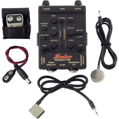 Didi Beck Shadow Electronics Rockabilly Kontrabass Pickup & Preamp Didi Beck Shadow Electronics Rockabilly Kontrabass Pickup & Preamp
