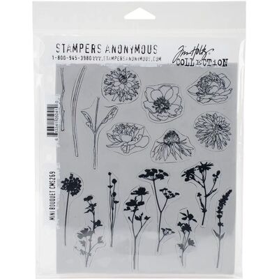Tim Holtz Mini Bouquet - Stamps Tim Holtz Mini Bouquet - Stamps