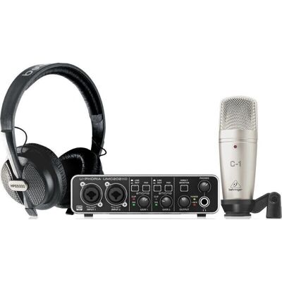 Behringer U-PHORIA UMC202HD - Karta dźwiękowa do nagrywania w domu Behringer U-PHORIA UMC202HD - Karta dźwiękowa do nagrywania w domu