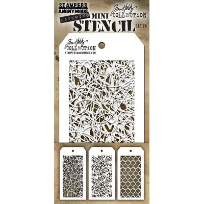 Tim Holtz Mini Lageringsmallar - Sats av Mallar Tim Holtz Mini Lageringsmallar - Sats av Mallar