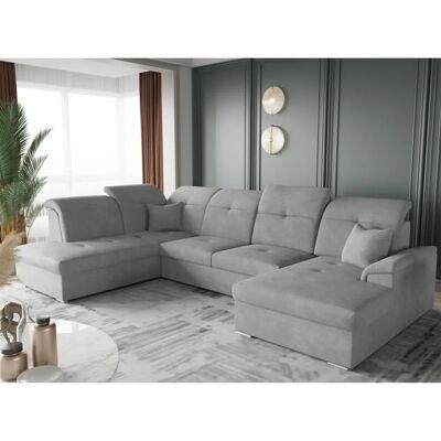 Fun Moebel - FREJA - Brooklyn Betongrau - Schlafsofa Fun Moebel - FREJA - Brooklyn Betongrau - Schlafsofa
