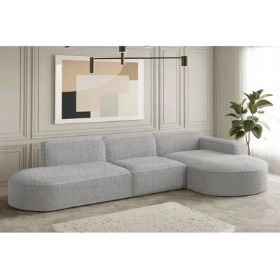 Fun Moebel - PALMA - Toffee - Ascot Stoff - Sofa Fun Moebel - PALMA - Toffee - Ascot Stoff - Sofa