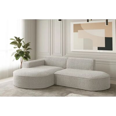 Fun Moebel - PALMA XS - Pearl - Ottomane Links - Sofa Fun Moebel - PALMA XS - Pearl - Ottomane Links - Sofa
