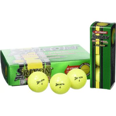Srixon Heren Soft Feel Tour Yellow Golfballen - Golfballen Srixon Heren Soft Feel Tour Yellow Golfballen - Golfballen