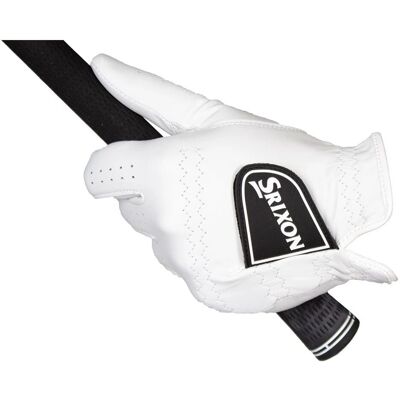 Gant de golf en cuir cabretta premium Srixon - Blanc - L Gant de golf en cuir cabretta premium Srixon - Blanc - L