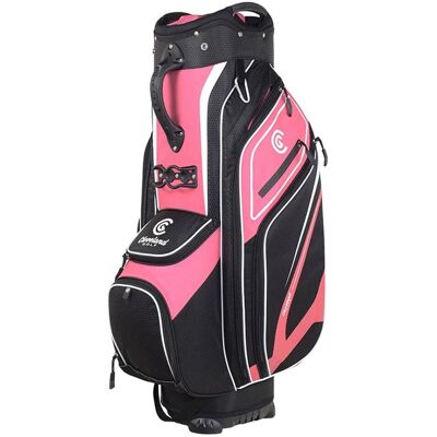 Cleveland Friday 3 Sac de Chariot de Golf - Rose et Noir - Sac de Golf - Publicité Cleveland Friday 3 Sac de Chariot de Golf - Rose et Noir - Sac de Golf - Publicité