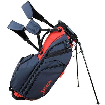 Srixon Premium Stand Bag - Slate/Red - Golf Stand Bag Srixon Premium Stand Bag - Slate/Red - Golf Stand Bag