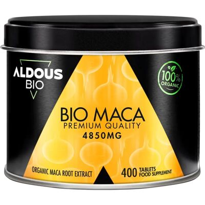 Aldous Bio Extrato de Maca 4850mg - Suplemento Orgânico Aldous Bio Extrato de Maca 4850mg - Suplemento Orgânico