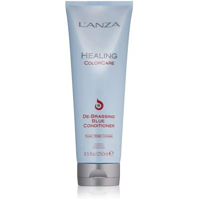 L'Anza Lanza Healing Colorcare De-brassing Blue Conditioner - 250ml - Conditione L'Anza Lanza Healing Colorcare De-brassing Blue Conditioner - 250ml - Conditione