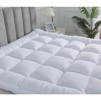 ARLINENS - Double - 4 Inch Thick - Microfibre Mattress Topper ARLINENS - Double - 4 Inch Thick - Microfibre Mattress Topper