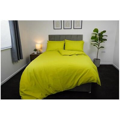 ARLINENS - Duvet Cover - Lime Green - King - Duvet Cover Set ARLINENS - Duvet Cover - Lime Green - King - Duvet Cover Set