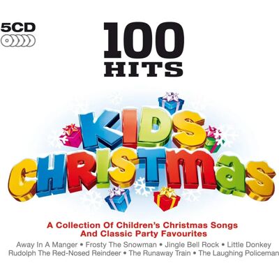Various Artists 100 Hits Kids Christmas CD Box Set - 5 Disques (2011) - Coffret CD - Publicité Various Artists 100 Hits Kids Christmas CD Box Set - 5 Disques (2011) - Coffret CD - Publicité