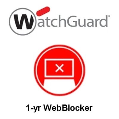 WatchGuard WGM57101 - Licenza WebBlocker di 1 anno per firebox m570 WatchGuard WGM57101 - Licenza WebBlocker di 1 anno per firebox m570