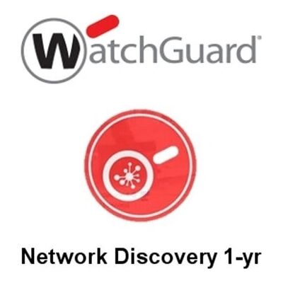 WatchGuard WGM57181 - Scoperta di rete - Licenza software 1 anno WatchGuard WGM57181 - Scoperta di rete - Licenza software 1 anno
