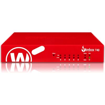 WatchGuard Firebox T40 - Pare-feu d'entreprise 3400 Mbit/s WatchGuard Firebox T40 - Pare-feu d'entreprise 3400 Mbit/s