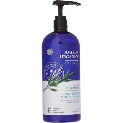 Après-shampoing épaississant Avalon Organics Biotine B-Complex - Après-shampoing - Publicité Après-shampoing épaississant Avalon Organics Biotine B-Complex - Après-shampoing - Publicité