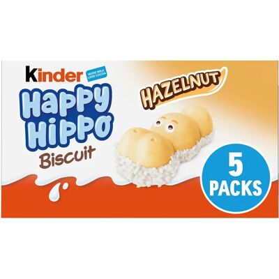 KINDER - Happy Hippo Hazelnut - Cream Filling - Cookie KINDER - Happy Hippo Hazelnut - Cream Filling - Cookie