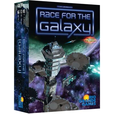 Jeu de cartes Race For The Galaxy de Rio Grande Games - 2ème édition révisée - Publicité Jeu de cartes Race For The Galaxy de Rio Grande Games - 2ème édition révisée - Publicité