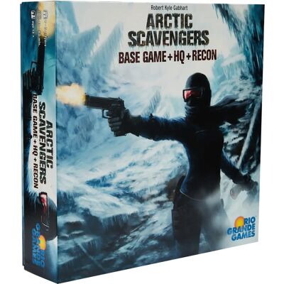 Rio Grande Games Arctic Scavenger plus Recon Extension - Jeu de Société Stratégique - Publicité Rio Grande Games Arctic Scavenger plus Recon Extension - Jeu de Société Stratégique - Publicité