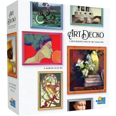 Rio Grande Games Art Decko Deck Building Game - Art Collecting Rio Grande Games Art Decko Deck Building Game - Art Collecting