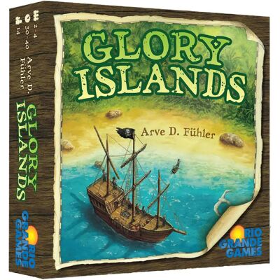 Rio Grande Games Glory Islands - Pirátská desková hra Rio Grande Games Glory Islands - Pirátská desková hra