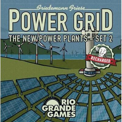 Rio Grande Games Power Grid Set 2 - Power Plants Expansion Rio Grande Games Power Grid Set 2 - Power Plants Expansion