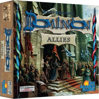 Rio Grande Games Dominion Allies Jeu de Rôle - Jeu de rôle dans l'univers de Dominion - Publicité Rio Grande Games Dominion Allies Jeu de Rôle - Jeu de rôle dans l'univers de Dominion - Publicité