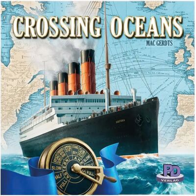 Rio Grande Games Crossing Oceans - Strategy Board Game Rio Grande Games Crossing Oceans - Strategy Board Game