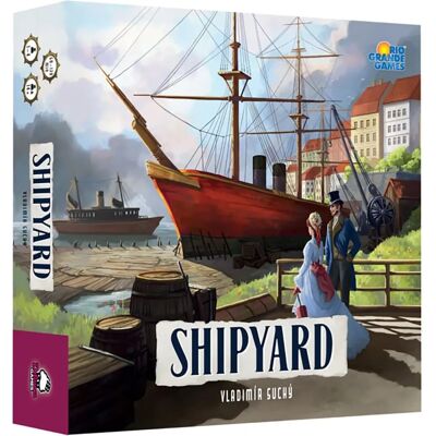 Rio Grande Games Shipyard 2nd Edition - Stratégiai Tábla Játékrajongóknak Rio Grande Games Shipyard 2nd Edition - Stratégiai Tábla Játékrajongóknak