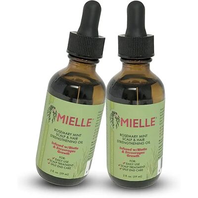 Mielle Organics - Huile Croissance Romarin Menthe - 2 oz - Huile capillaire - Publicité Mielle Organics - Huile Croissance Romarin Menthe - 2 oz - Huile capillaire - Publicité