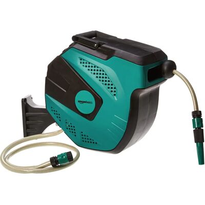Amazon Basics Hose 15 m Wall Mounted Auto Rewindable Reel Amazon Basics Hose 15 m Wall Mounted Auto Rewindable Reel