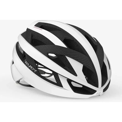 Casco Rudy Project Rebel Blanco Negro Mate - Casco de bicicleta Casco Rudy Project Rebel Blanco Negro Mate - Casco de bicicleta