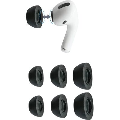 Comply 3 Paar Ohrpassstücke für AirPods Pro - Apple Zubehör Comply 3 Paar Ohrpassstücke für AirPods Pro - Apple Zubehör