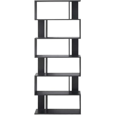 Scaffale Rebecca Moderno Nero - Libreria Scaffale Rebecca Moderno Nero - Libreria