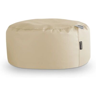 Happers - Puff Redondo Polipiel Indoor Crudo - Puff Happers - Puff Redondo Polipiel Indoor Crudo - Puff