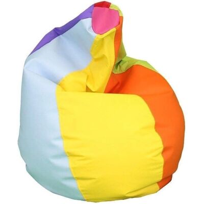 HAPPERS Pouf Pera Multicolore - Cuir Synthétique Résistant, XL & XXL - Publicité HAPPERS Pouf Pera Multicolore - Cuir Synthétique Résistant, XL & XXL - Publicité