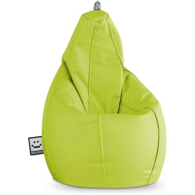 HAPPERS Pouf Poltrona Sacco en Similpelle Verde XL - Vert - Publicité HAPPERS Pouf Poltrona Sacco en Similpelle Verde XL - Vert - Publicité