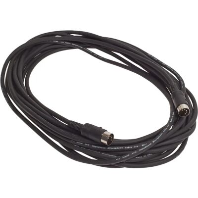 Bespeco CM900P - Kabel MIDI, 9m, Czarny Bespeco CM900P - Kabel MIDI, 9m, Czarny